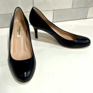 Lk Bennett leather Sabira heel. 2.5 inch heel, size 38 BRAND NEW
